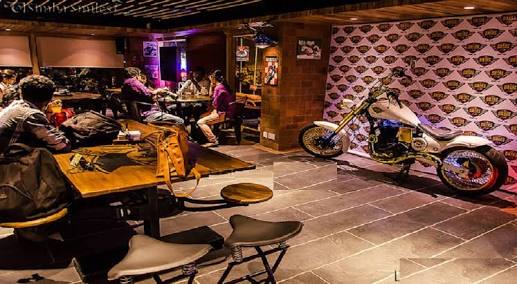 Bikers Cafe | WanderTrust’s bike theme 