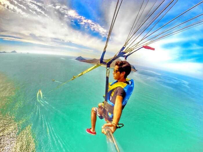 Parasailing | An adventure by WanderTrust