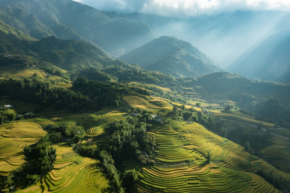 Trek terraced rice fields and connect with local communities in the mountains.