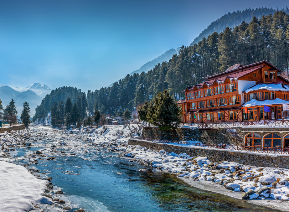 Explore Betaab, Aru, and Chandanwari Valleys for adventure and landscapes.