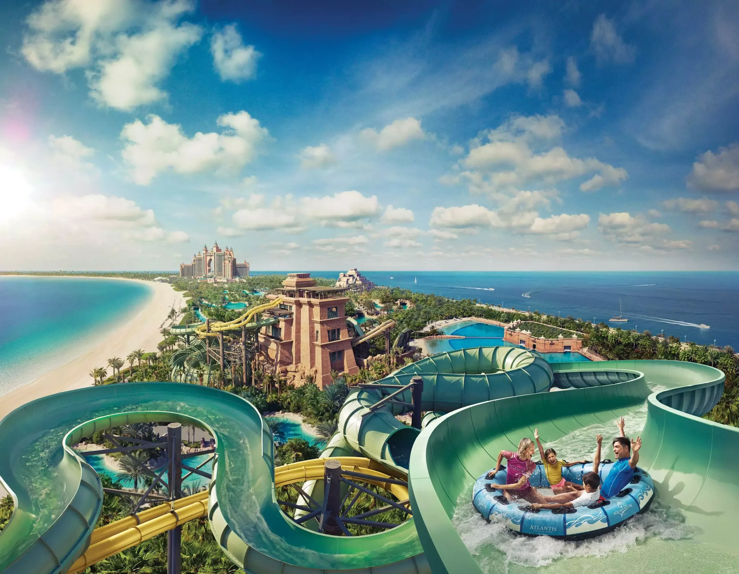 Private cabana and ride reservations