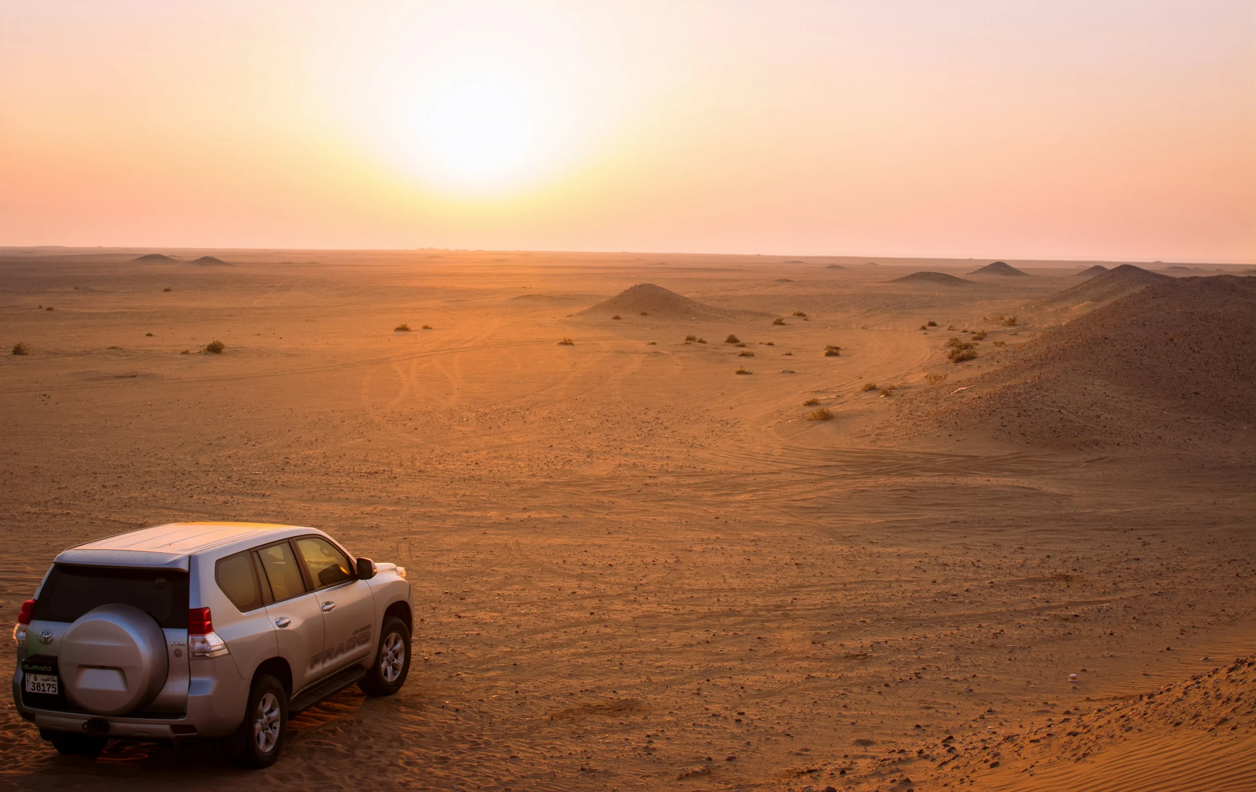 Sunset Desert Safari Dune bashing and private barbecue under the stars