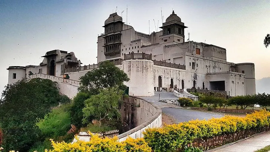 Watch the sunset over the Aravalli hills
