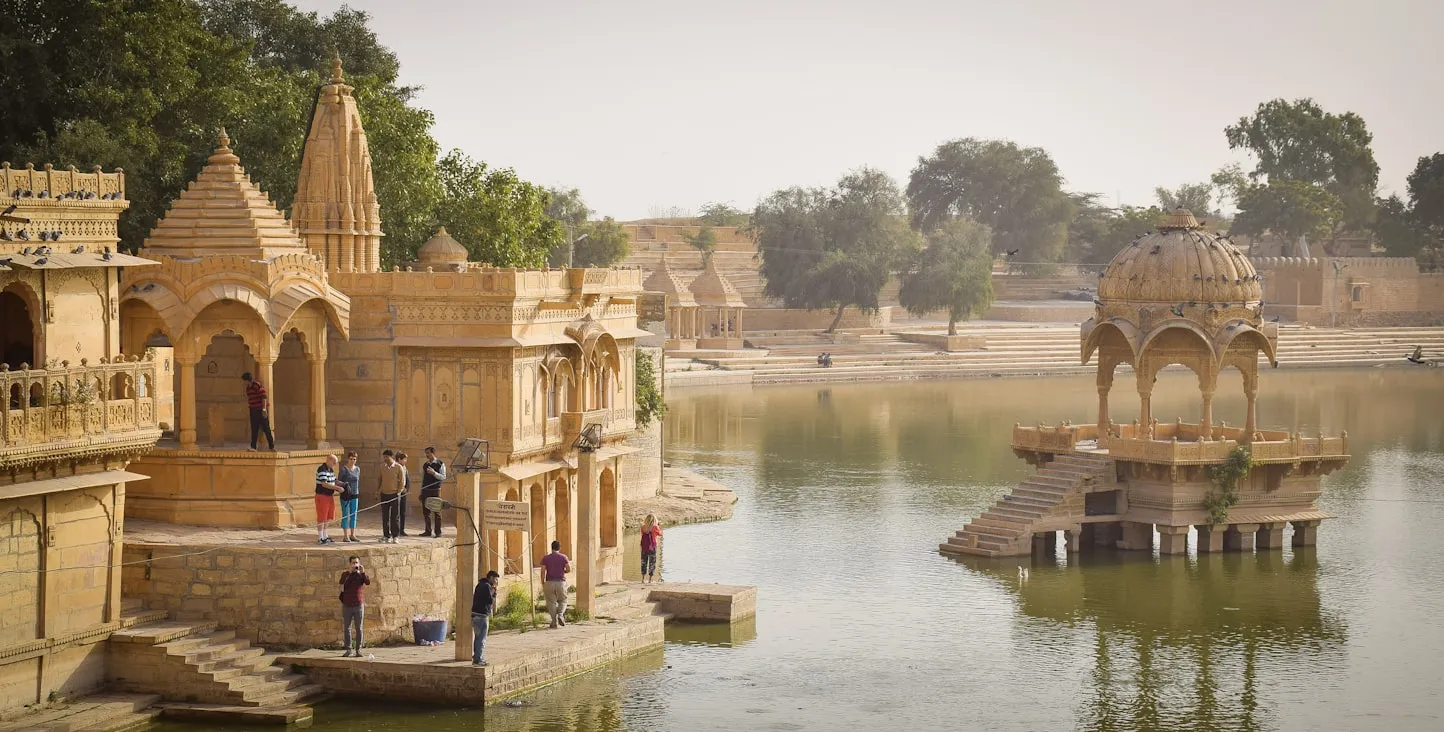 Jaisalmer Fort, Sam Sand Dunes, desert camps and camel safaris
